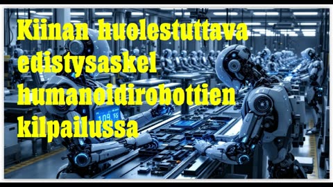 Kiinan huolestuttava edistysaskel humanoidirobottien kilpailussa