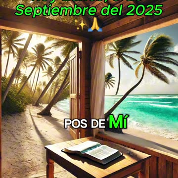 🙏✨Evangelio de hoy Lunes, 8 de Septiembre del 2025✨🙏