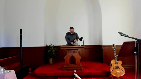 He that is without sin among you