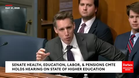 Josh Hawley Discusses How Christian Colleges Can Help Combat The Rise In Antisemitism