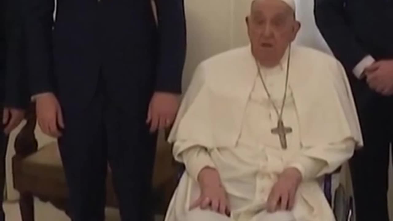 Jd Vance meeting with the pope before he died