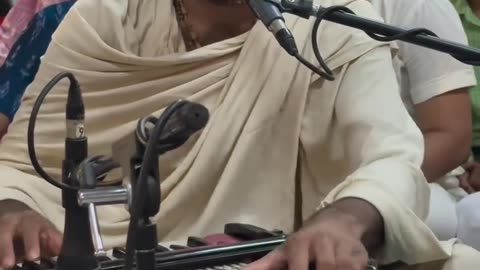 Temple kirtan at Iskcon Panihati, India June 2025