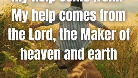 Where Does My Help Come From? 🙏 Psalm 121:1-2 | Daily Bible Verse Shorts #faith #shorts