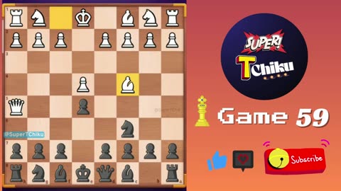 जब उसने #chess #game59 #chessmoves #checkmate में अपनी सबसे अच्छी गलती की तो मैंने आक्रामक खेल खेला