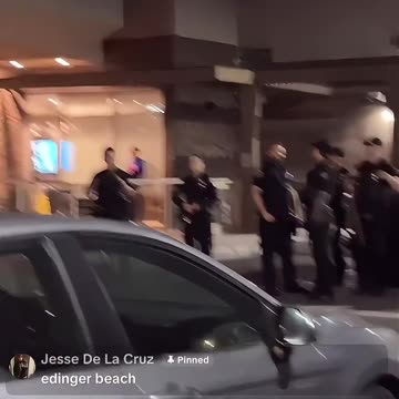 Morons With Mexican Flags 'Protest' Overnight at Commiefornia Hotel to Keep ICE Agents From Sleeping