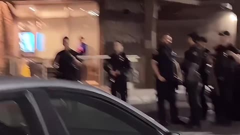 Morons With Mexican Flags 'Protest' Overnight at Commiefornia Hotel to Keep ICE Agents From Sleeping