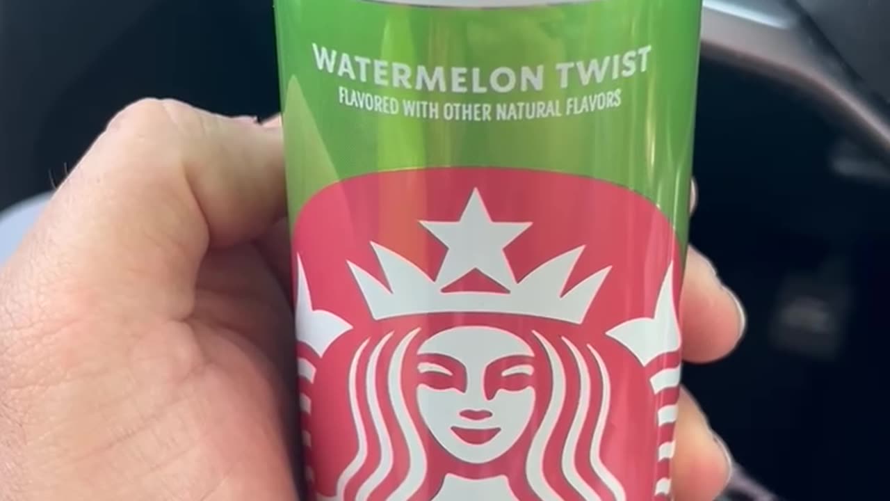 Starbuck's Watermelon Twist Iced Energy Drink Taste Test The Fast-Food ...