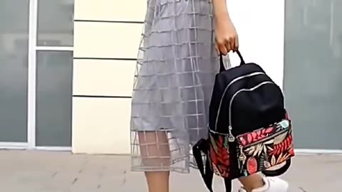 Trendy & Functional Backpack For Girls