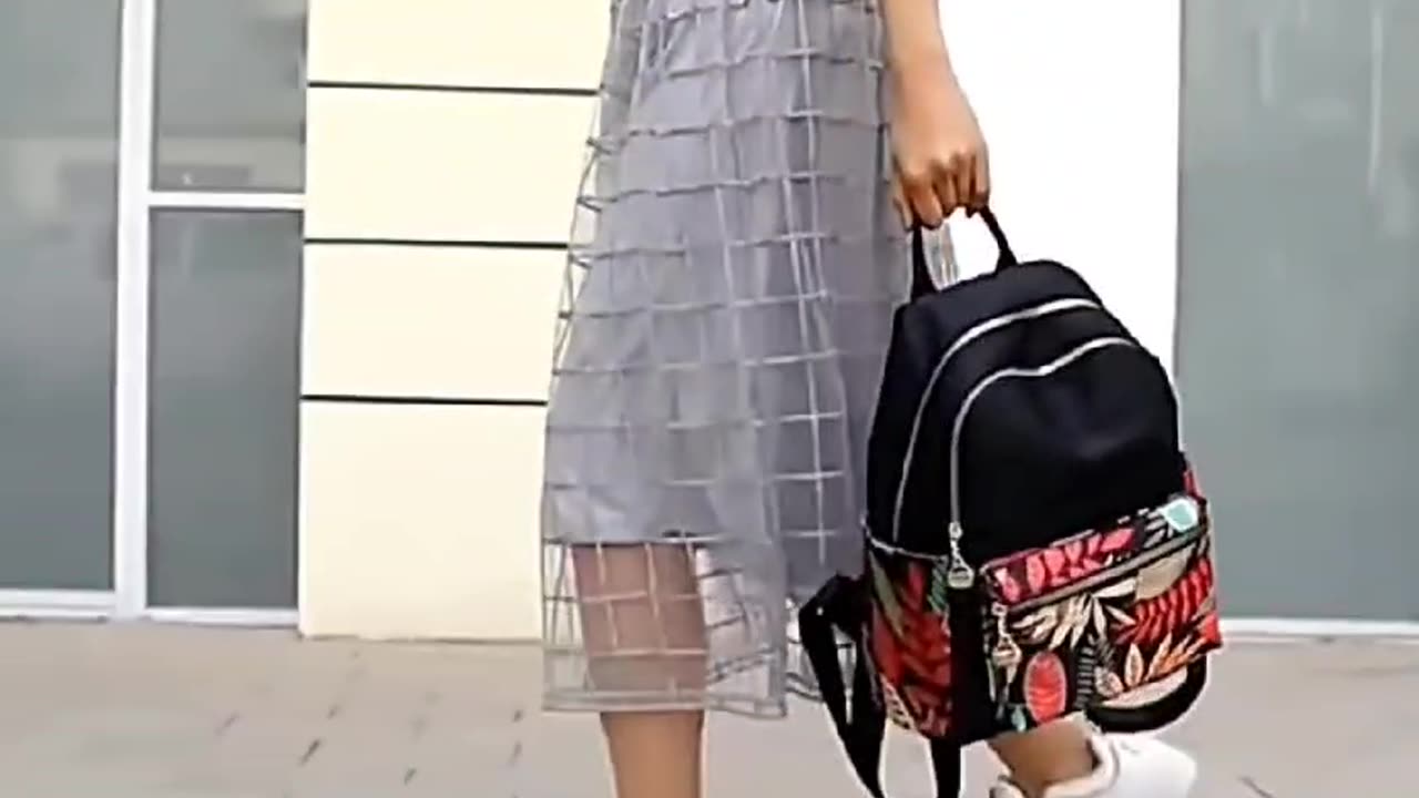 Trendy & Functional Backpack For Girls