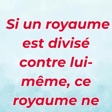 “Un royaume divisé ne peut subsister” Marc 3:24,25.#shortvideo #shorts #youtubeshorts #ytshorts #yt