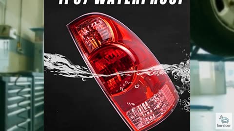 Boine Tail Light Compatible With 2005-2015 Toyota Tacoma Pickup Driver and Passe