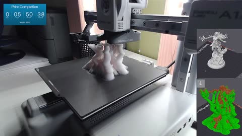 3D Print Live Stream - Light Eyed Druid - Lesika - 75mm Gaming Sculpt