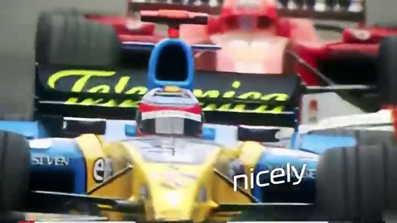 Fernando Alonso beats michael schumacher