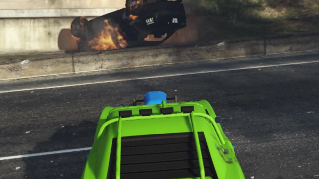 GTA V 107 Duke O'Death Crash💥