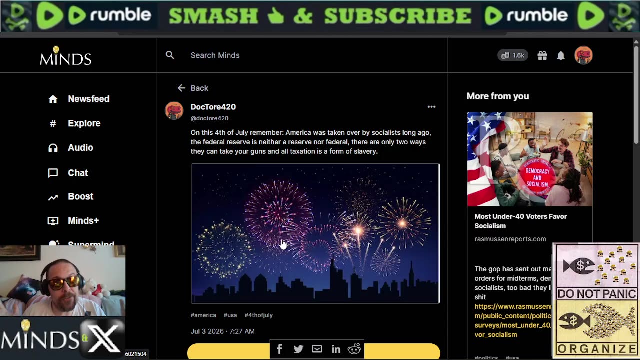 4th of July: My Response to History Buff (on Minds)