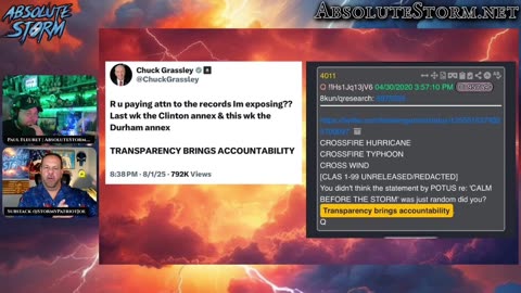 Clips: Absolute Storm Ep 69 - Grassley Comms