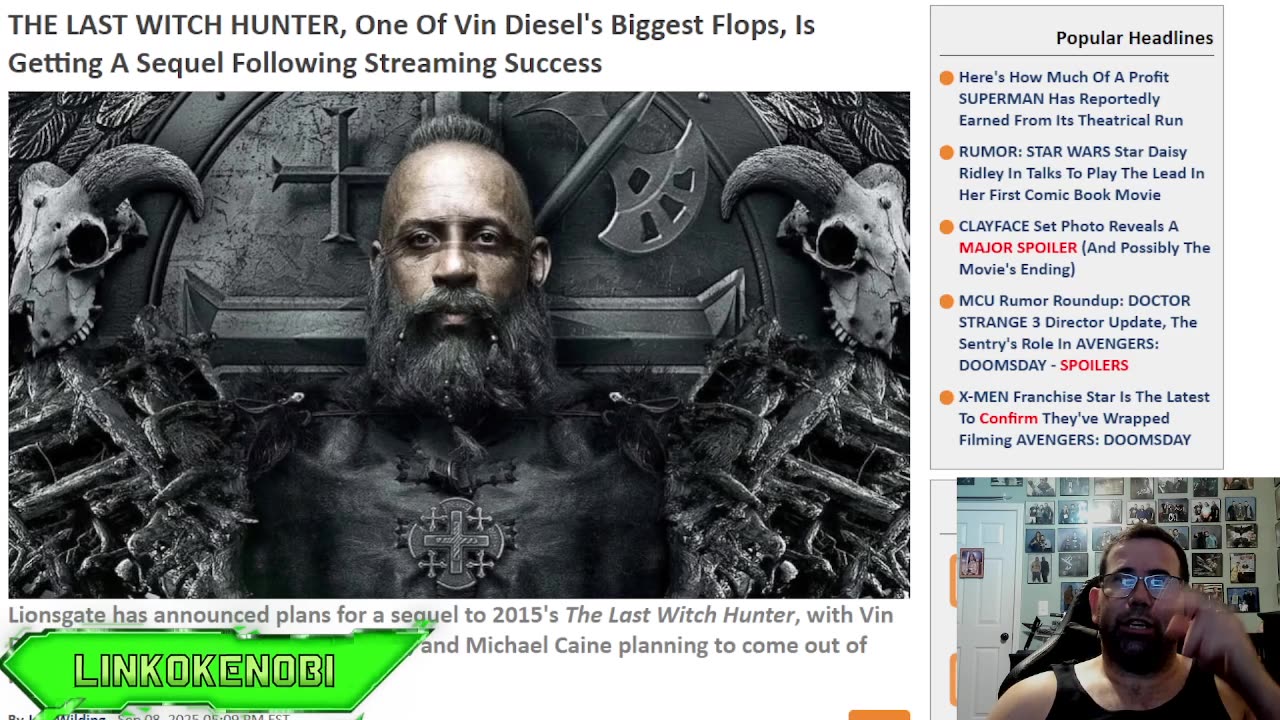 ionsgate In Talks In Having The Last Witch Hunter Sequel