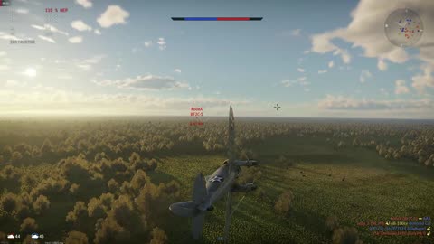 🎮War Thunder He 51B Shot Down💥 in Dogfight #warthunder