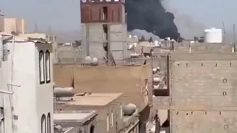 Rothschild’s Jews “Israeli” occupation carried out several strikes this morning against what remained of Sana’a International Airport in the capital of Western Yemen.