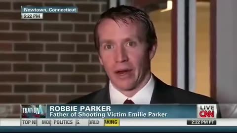 Sandy Hook Robbie Parker Laughing