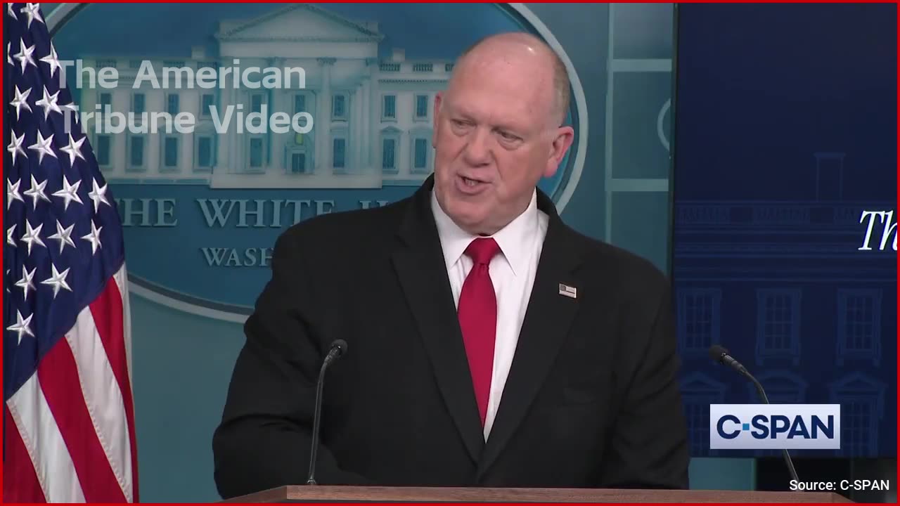 Tom Homan Gives Fiery Warning To Corrupt Dems About "Crossing" Trump Admin