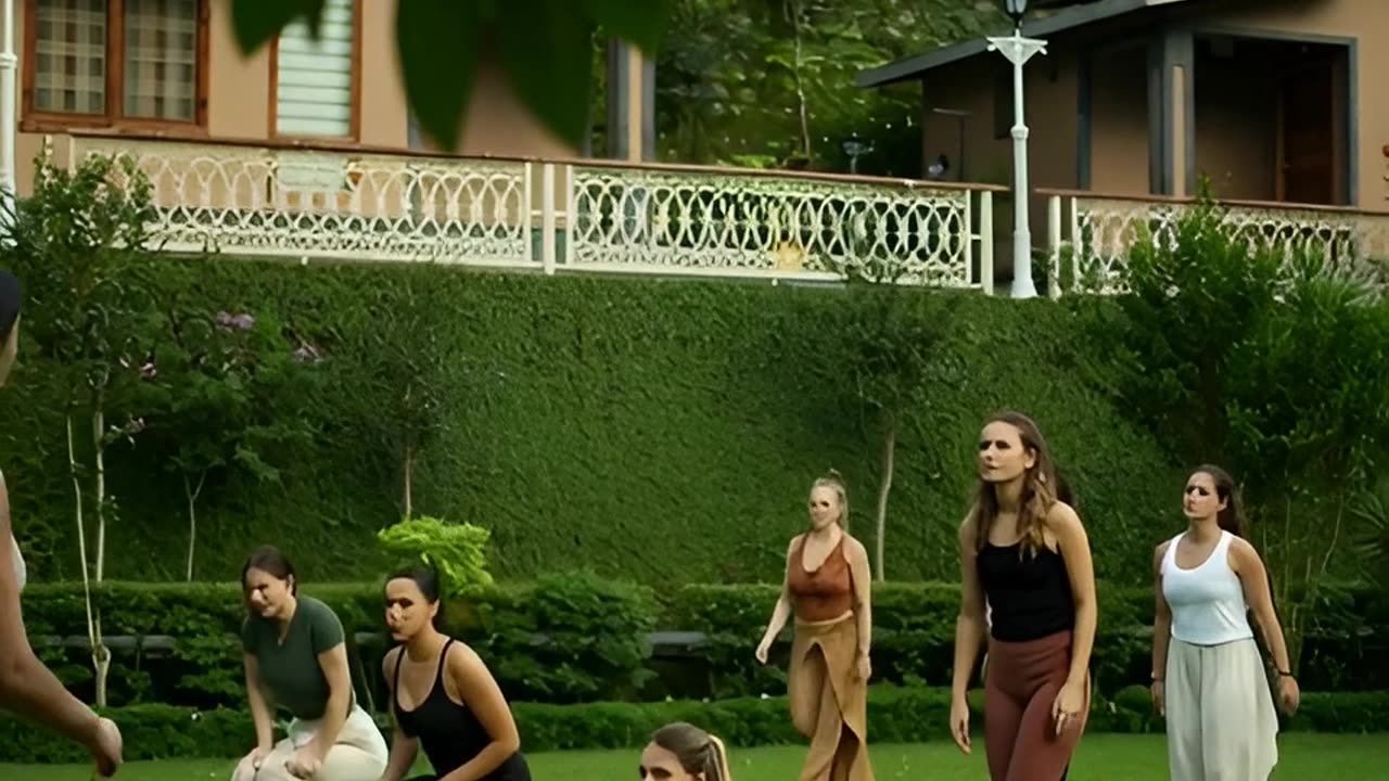 Yoga class & flat a$$ check