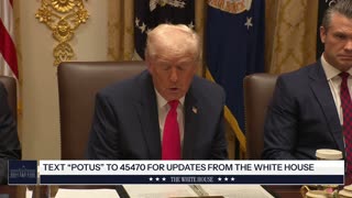 President Trump Hosts a Cabinet Meeting, Dec. 2, 2025