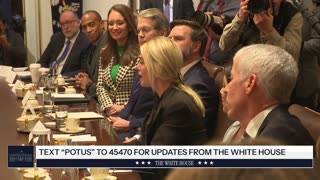 President Trump Hosts a Cabinet Meeting, Dec. 2, 2025