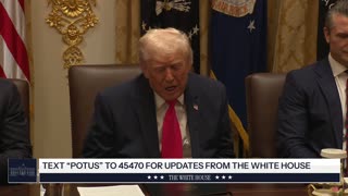 President Trump Hosts a Cabinet Meeting, Dec. 2, 2025