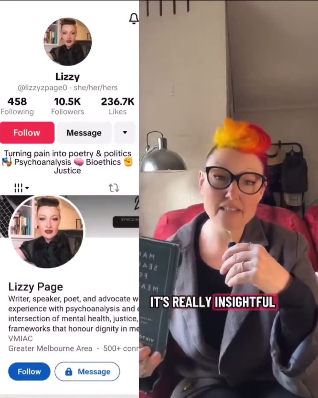 VMIAC Mental Health NGO Lizzy Page on Kirk