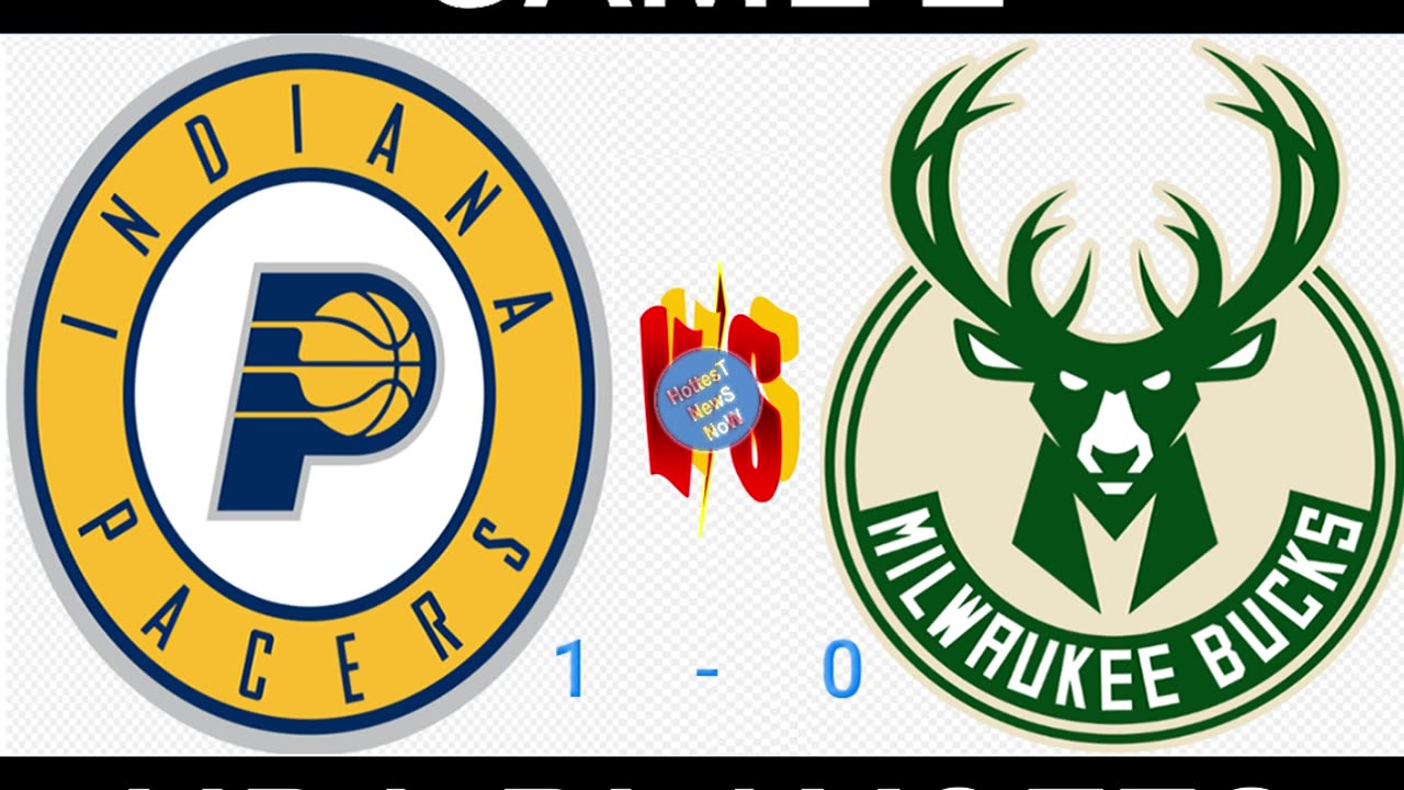 Game 2, Pacers vs Bucks