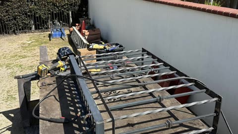 Wrought iron fabrication and install