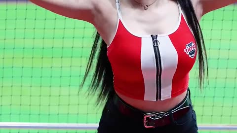 4K Fancam 🎥 Kim Hanna's 'Attitude 5' Performance | KIA Tigers Cheerleader 2025 🔥