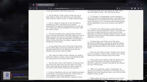 Jeremiah 25-26