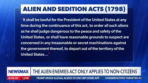 The Executive Branch has the right to use any law they want. Old Laws too.