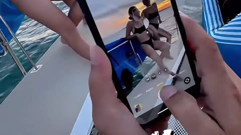 Serenity Sunset #yachting