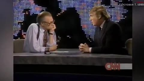 President Trump in on why a new party is needed in 1999