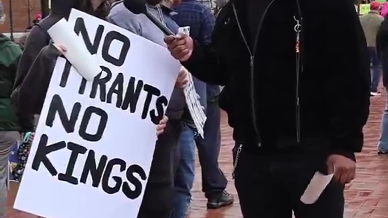Liberal protestor unable to explain any of her views, denies election results