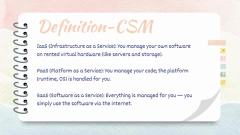 Service and deployment models of cloud by venma #Studentmade | Ekascloud