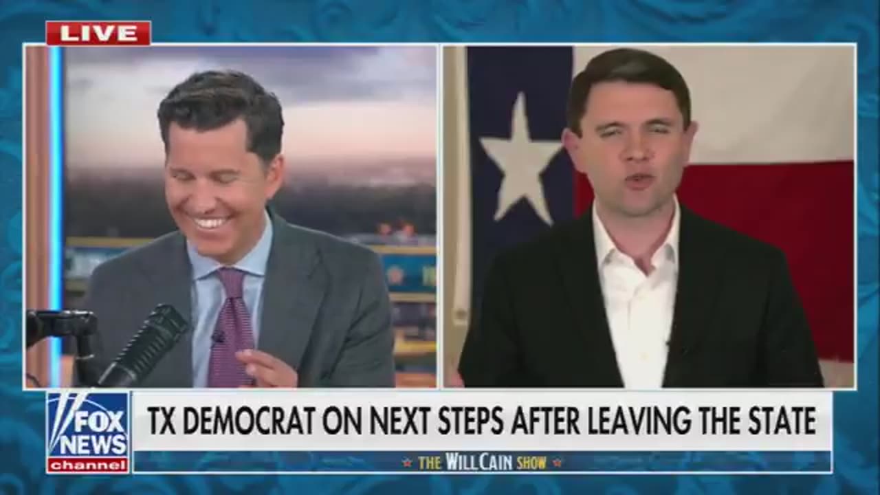 Will Caine gets clobbered by Democrat while he isn't even paying attention