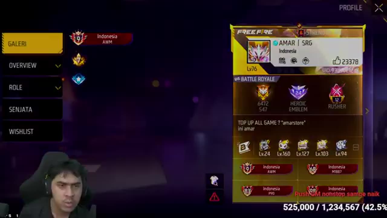 The fun of playing Garena Free Fire Ep61