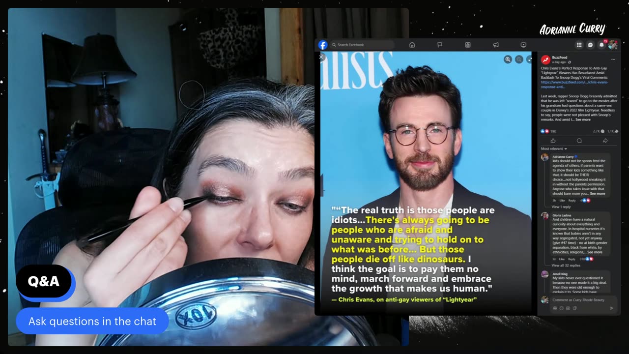HRT in your 40s, Morning chat
