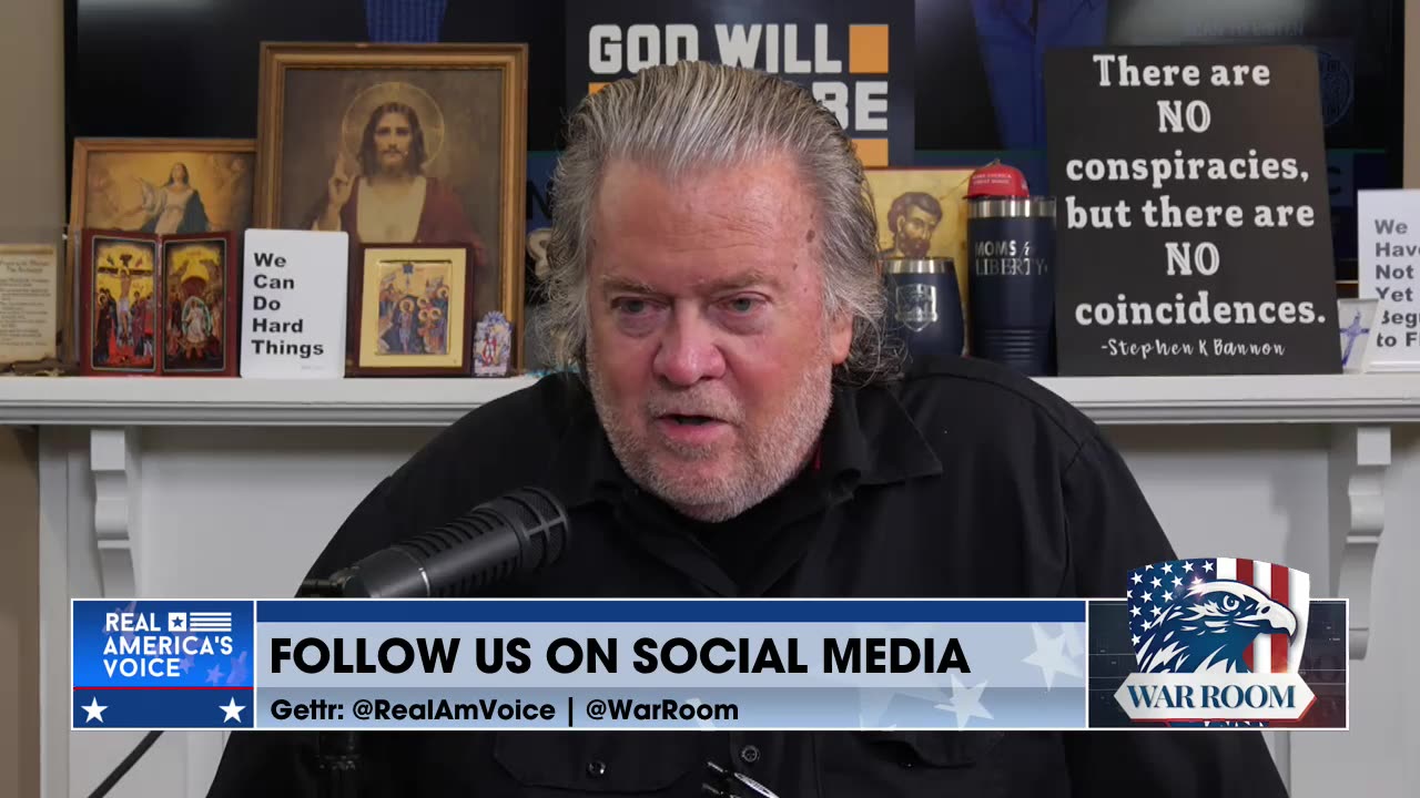 STEVE BANNON: Maximalist Strategy is to Seize The Institutions and Pivot To Hemispheric Defense