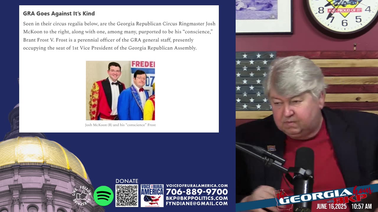 The Georgia Hour, episode 100: Was the 2025 GA GOP Convention Rigged? Shocking Claims Against GRA!