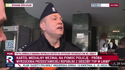 Ale to jest parodia. Policja poinformowała że @RepublikaTV nie zostanie
