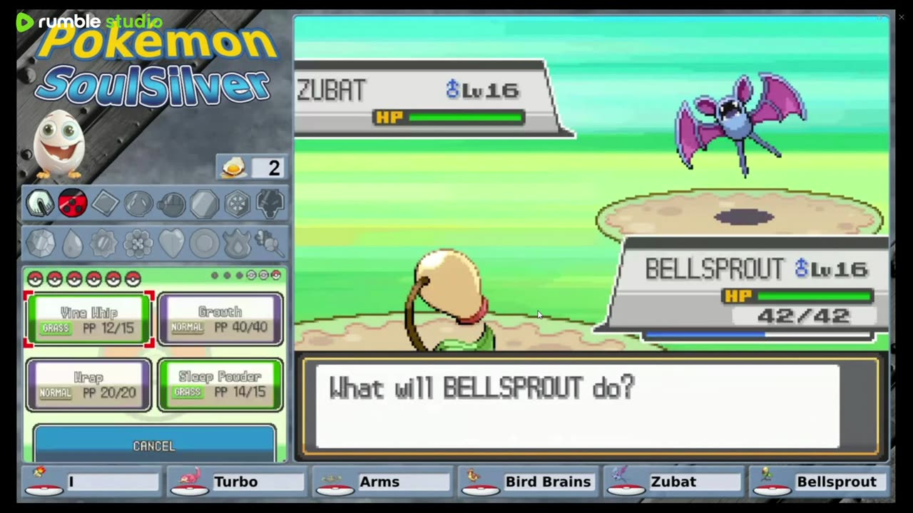 LIVE Pokémon SoulSilver Nuzlocke part2