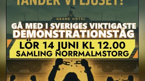 Sveriges viktigaste demonstration💪🤗🙏💞