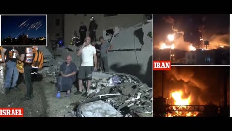 Flames of Total war: Apocalyptic night of Iran-Israel strikes