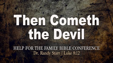 Then Cometh the Devil - Dr Starr