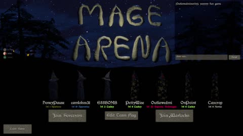 Mage Arena! FIREBALL!!